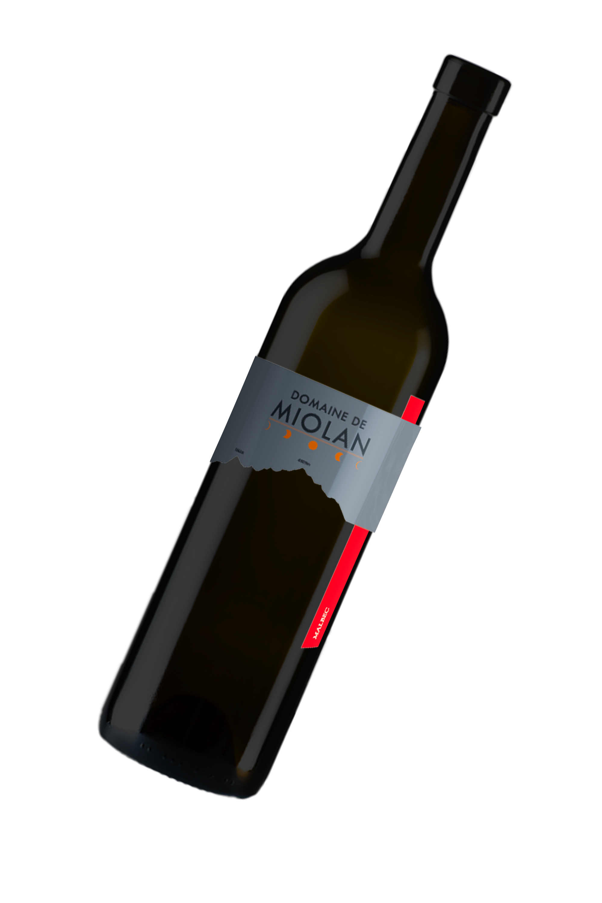 Bouteille malbec.png 2024 — Malbec, Domaine de Miolan AOC Genève