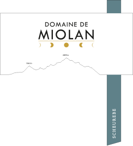 Étiquette scheurebe.png, Domaine de Miolan AOC Genève